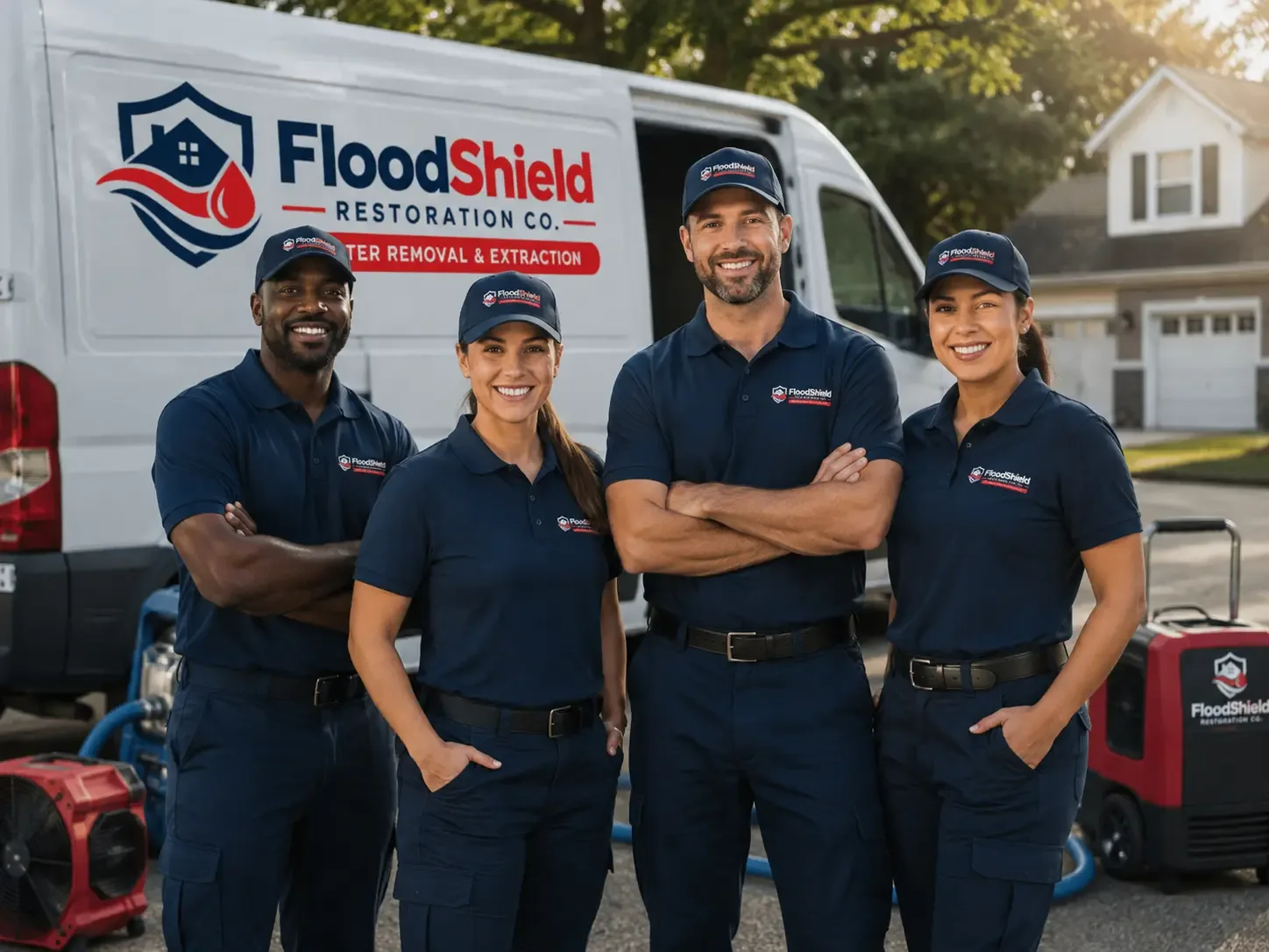 Flood Damage Restoration company in Rock, WV
